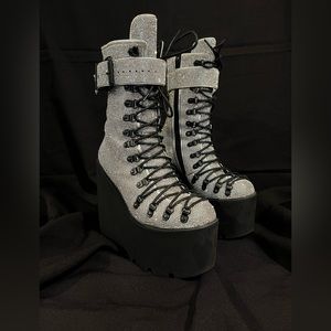 CLUB EXX CRYSTAL TRAITOR BOOTS